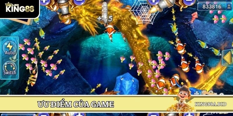 Bắn cá long vương của JDB với nhiều ưu điểm nổi bật 